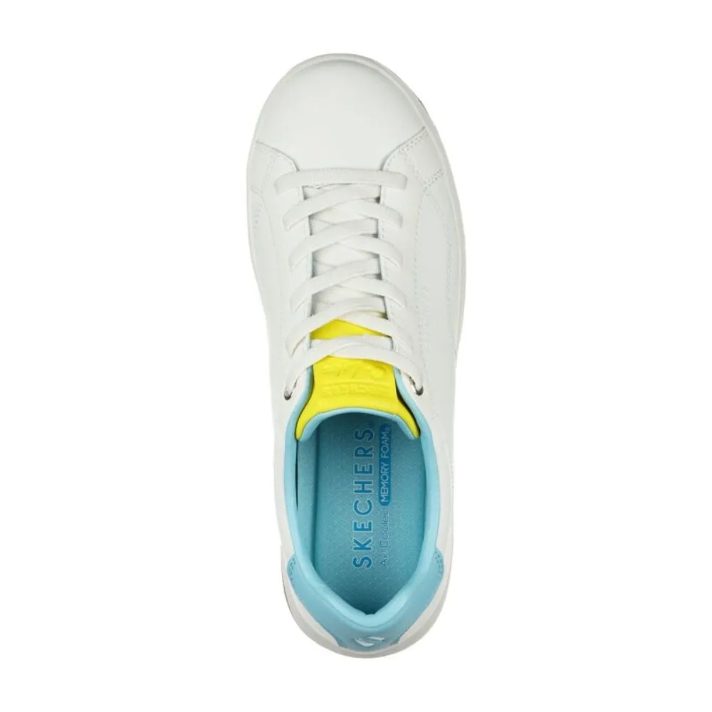 155301 White Multi C-Lites Blocked Party Skechers Sneakers