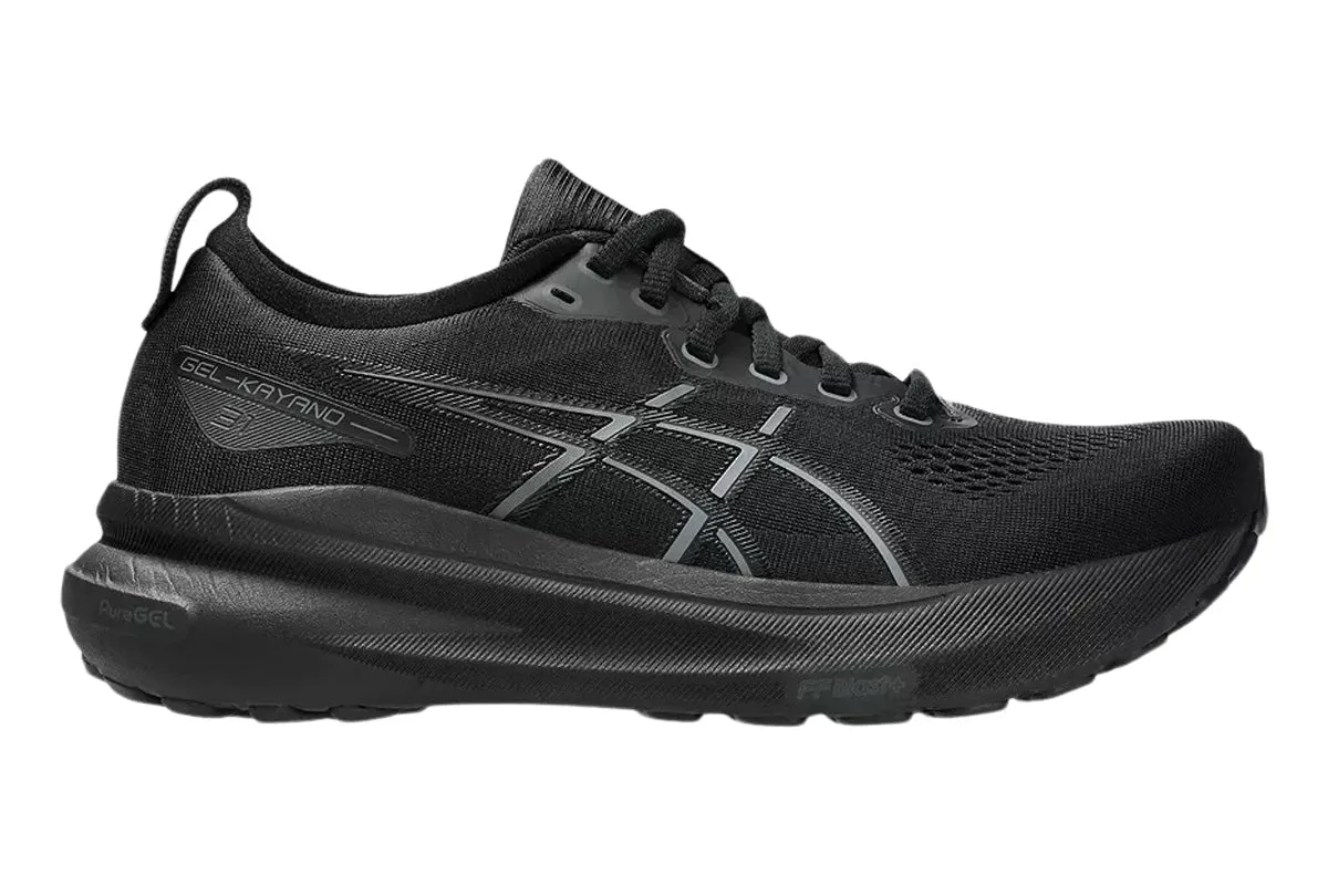 Asics Gel-Kayano 31 D Black/Black Womens