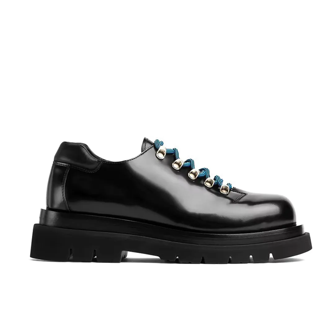 Blue Lace Derby Boot