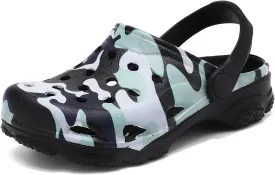 Boys and Girls Graphic Clogs for Kids,Unisex Eva Mules for Big Kid,Little Kid,Boy and Girl Closed Toe Slide Sandals