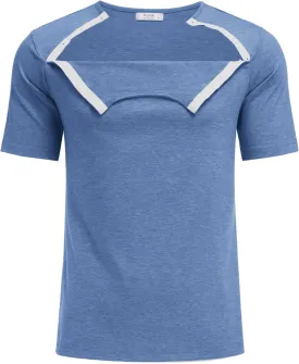 Dyeek Chemo for Shirt Port Access Chemotherapy Must Haves Tear Away Side Snap Short Sleeve Post Shoulder Surgery Shirts