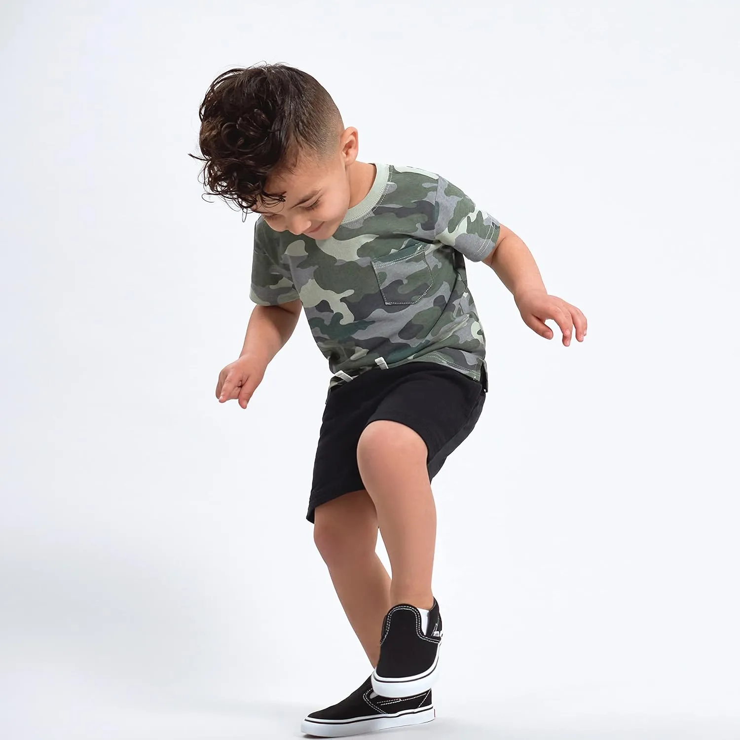 Gerber Baby Boys' Toddler 3-Pack Pull-on Knit Shorts