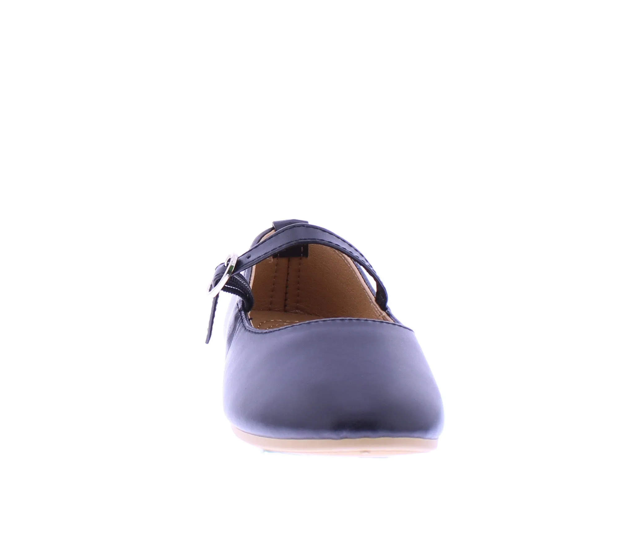 Girls Faux Leather Mary Jane