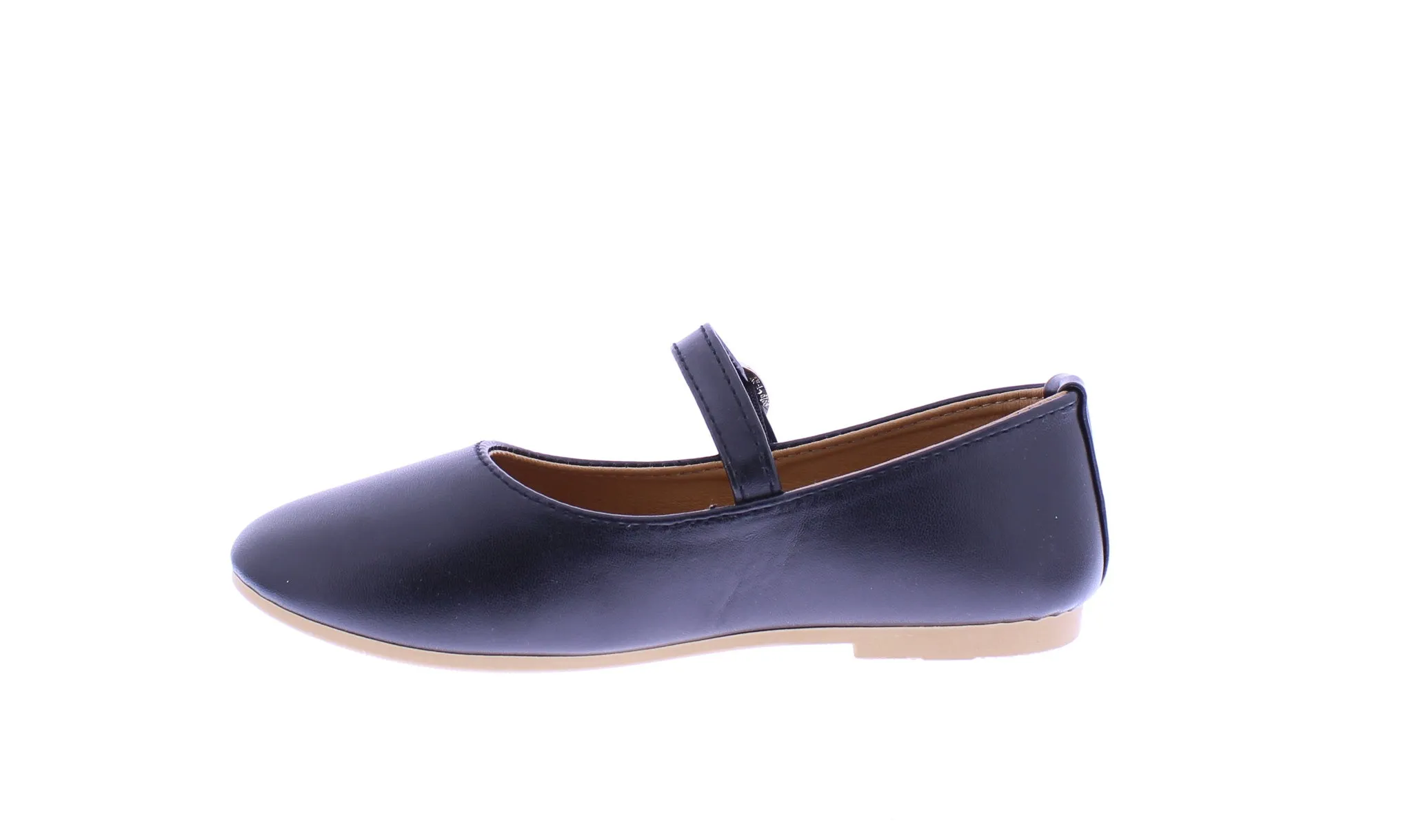 Girls Faux Leather Mary Jane