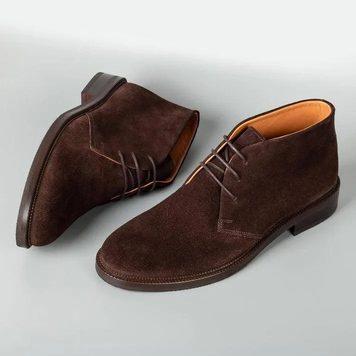 Handmade Suede Desert Boots