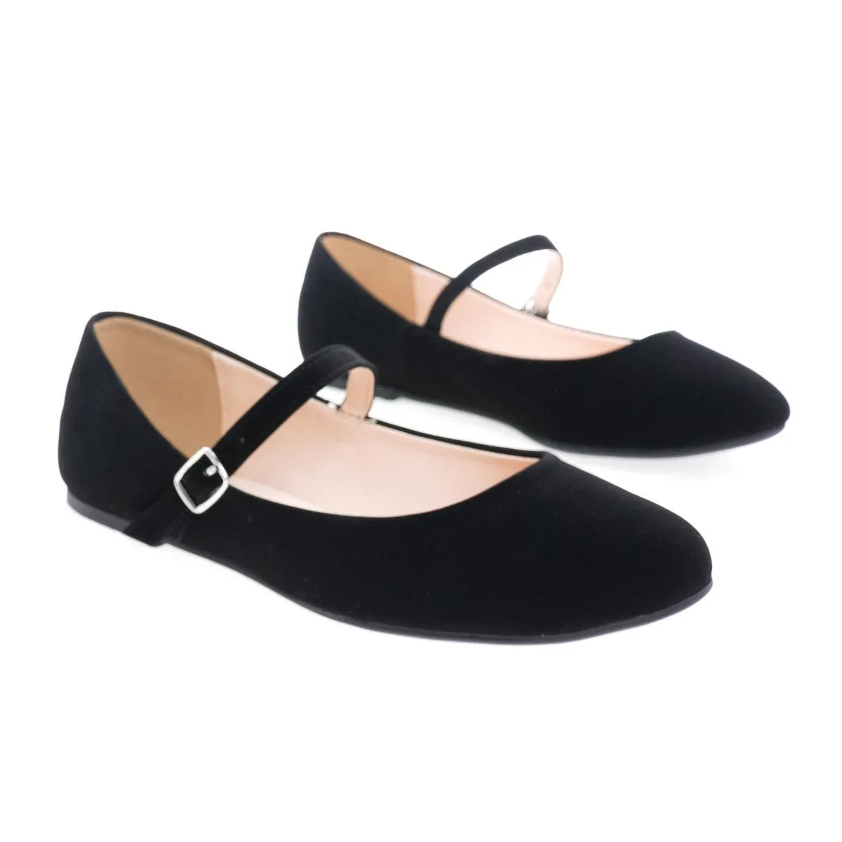 Mary-Jane Round Toe Ballet Ballarina Flats