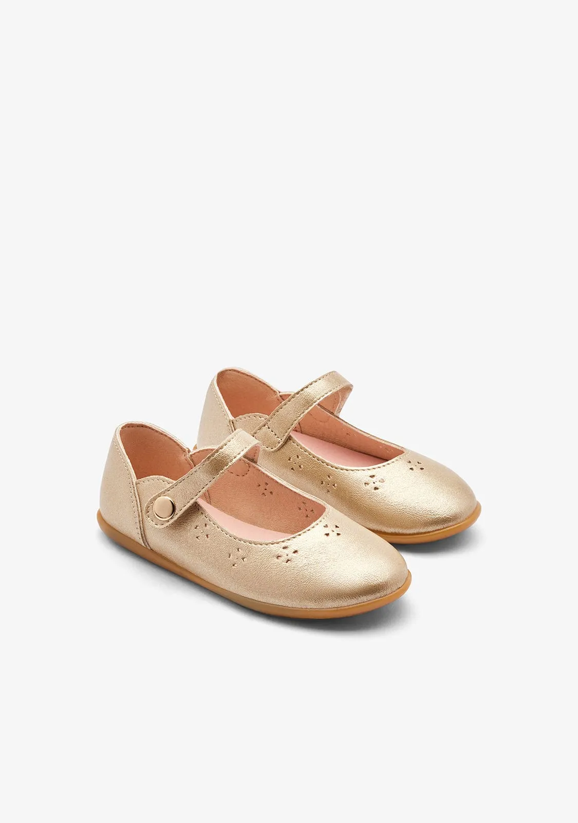 Metallized Gold Die-Cut Ballerina