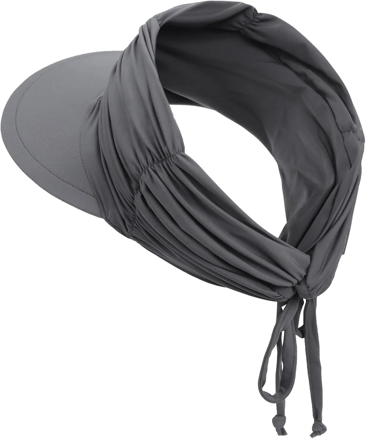 Women Visor Sun Hat Adjustable Foldable Wide Brim Sun Hats Summer UPF 50  UV Protection Visor Cap for Outdoor Beach