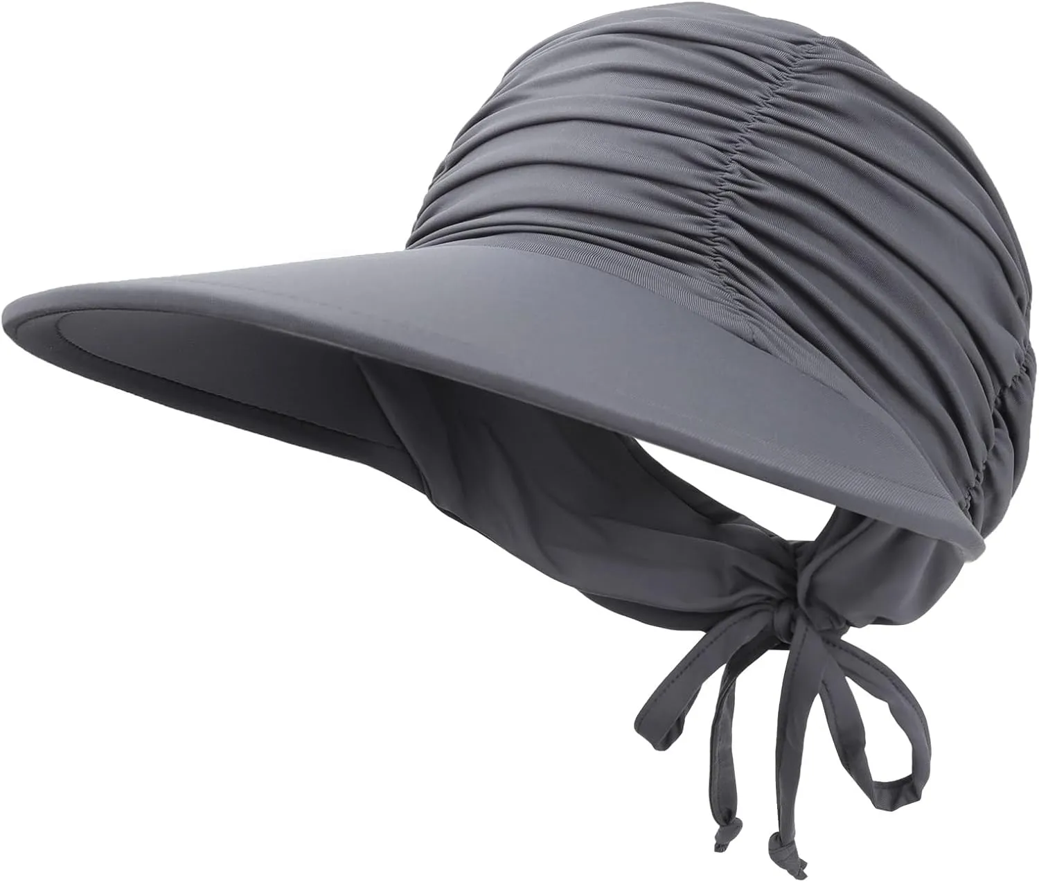 Women Visor Sun Hat Adjustable Foldable Wide Brim Sun Hats Summer UPF 50  UV Protection Visor Cap for Outdoor Beach
